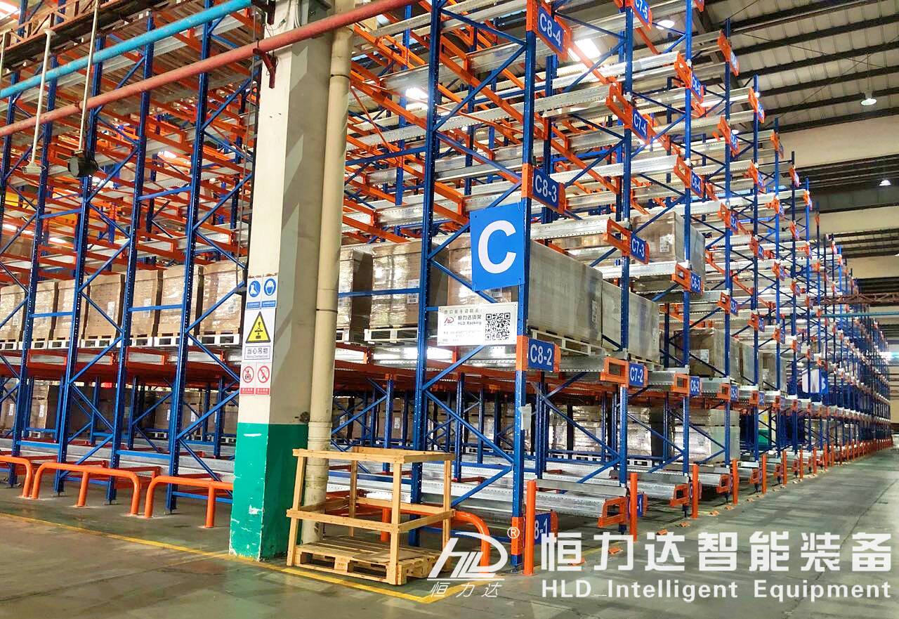 冷庫(kù)穿梭式貨架